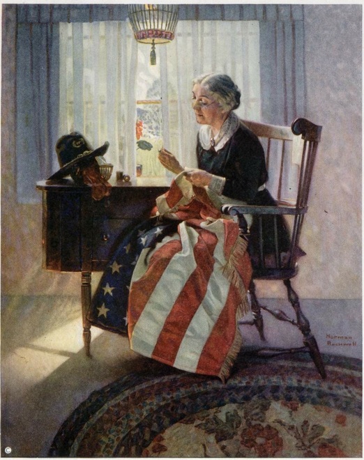 Rockwell mendingflag1.jpg